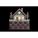 Adventskalender DKD Home Decor Tr Hus (32 x 8 x 33 cm) (2 enheder) #5