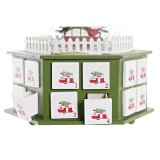 Adventskalender DKD Home Decor Tr (22 x 19 x 20 cm) (2 enheder) #13