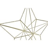 Julepynt DKD Home Decor Metal Stjerne (2 enheder) (30 x 11 x 30 cm) #9