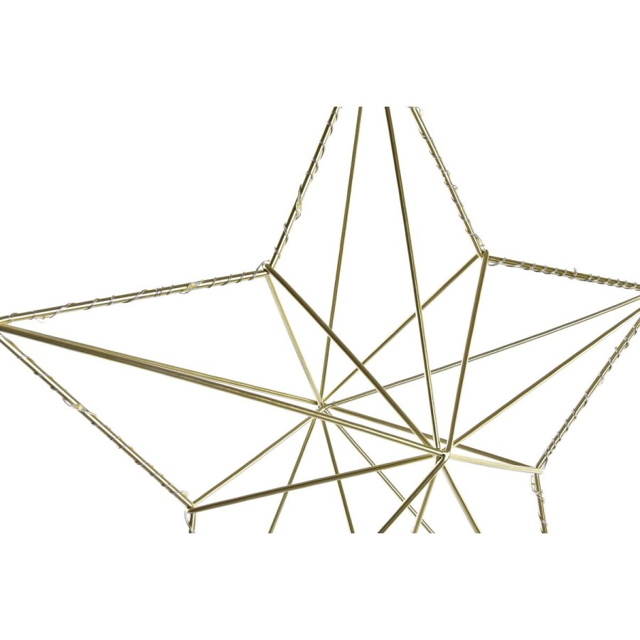 Julepynt DKD Home Decor Metal Stjerne (2 enheder) (30 x 11 x 30 cm) #9