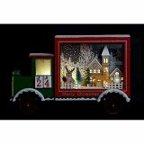 Adventskalender DKD Home Decor Lastbil LED Lys Tr MDF (31 x 9 x 20 cm) #5