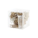 LED guirlande DKD Home Decor Rensdyr Htter Brun Tr MDF (6,5 x 1,4 x 5,8 cm) #13