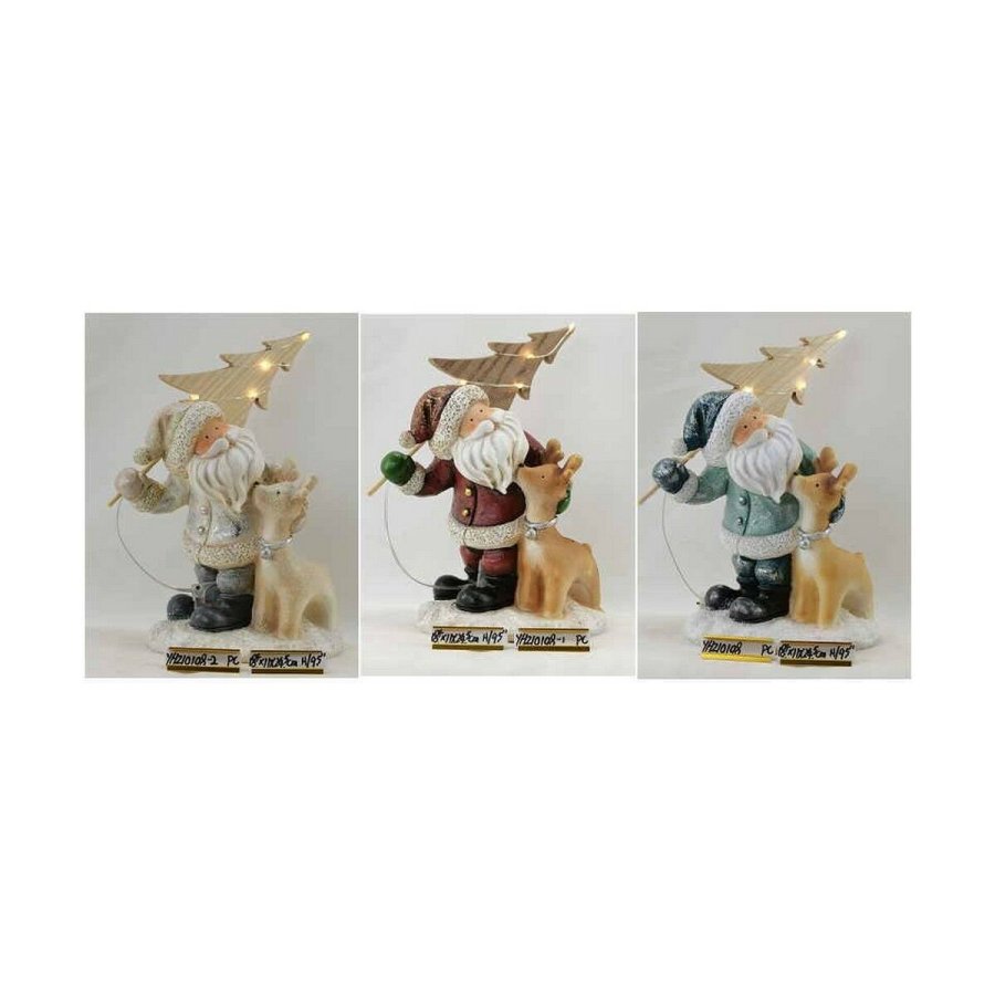 Julepynt DKD Home Decor Harpiks (18 x 11 x 23,5 cm) (3 enheder) #13