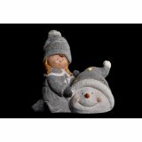 Julepynt DKD Home Decor Polyester Magnesium (36 x 22 x 33 cm) (4 enheder) #5