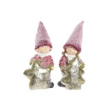 Julepynt DKD Home Decor Drenge Magnesium (25,5 x 18,5 x 55 cm) (2 enheder) #1