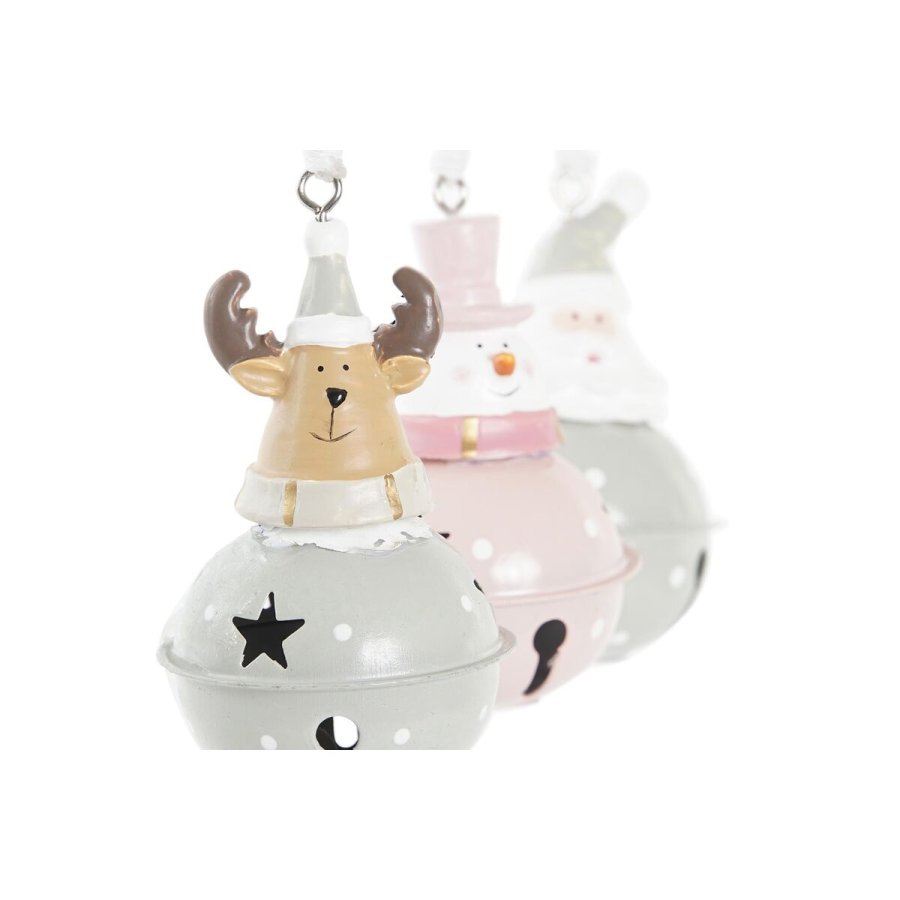 Julepynt DKD Home Decor Metal Harpiks (5 x 5 x 9 cm) (6 enheder) #9