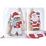 Julepynt DKD Home Decor Harpiks (13,5 x 13,5 x 23,5 cm) (2 enheder) #13