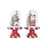 Julepynt DKD Home Decor Harpiks (13,5 x 13,5 x 23,5 cm) (2 enheder) #1