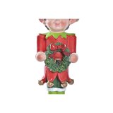 Julepynt DKD Home Decor Harpiks Alf (5 x 4 x 14 cm) (3 enheder) #9