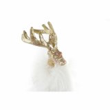 Julepynt DKD Home Decor Harpiks Rensdyr (8 x 4 x 12 cm) #9