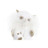 Julepynt DKD Home Decor Ugle Harpiks (7,5 x 7 x 10 cm) (2 enheder) #5