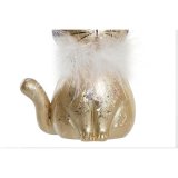 Julepynt DKD Home Decor Harpiks Kat (9 x 6 x 15 cm) (2 enheder) #5