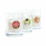 Stearinlys DKD Home Decor Jul Julemanden Nddeknkker (8 x 8 x 9 cm) (3 enheder) #1