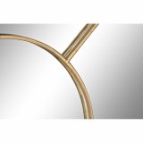 Vgspejl DKD Home Decor Krystal Gylden Vinduer Jern (70 x 2,5 x 120 cm) #9