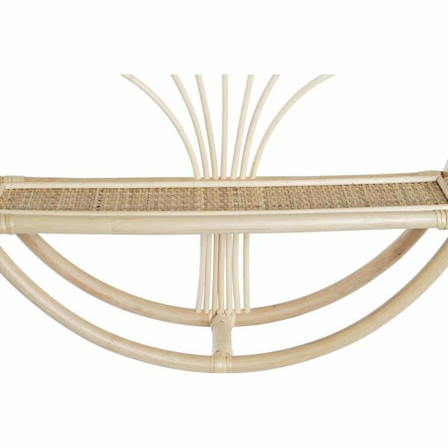 Hylder DKD Home Decor Vg Natur Spanskrr 2 Hylder (60 x 14 x 60 cm) #3