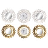 Vgur DKD Home Decor Spejl PP (25 x 2,5 x 25 cm) (2 enheder) #1