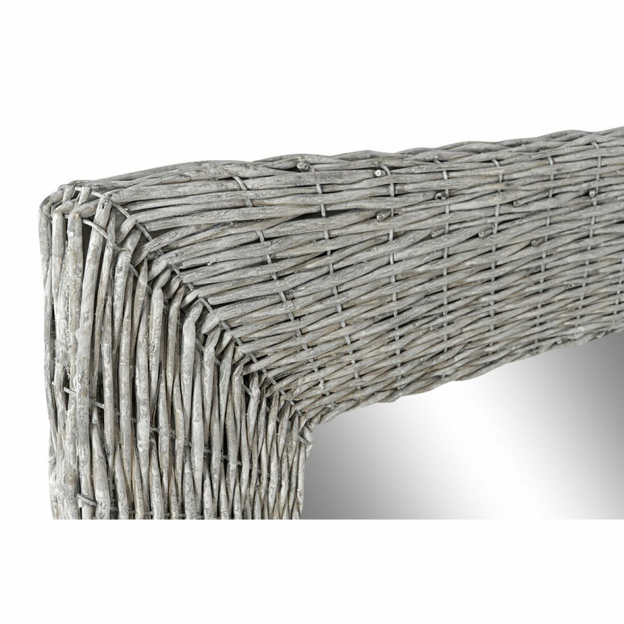 Vgspejl DKD Home Decor Gr Cottage Fletning 87 x 4 x 147 cm #5