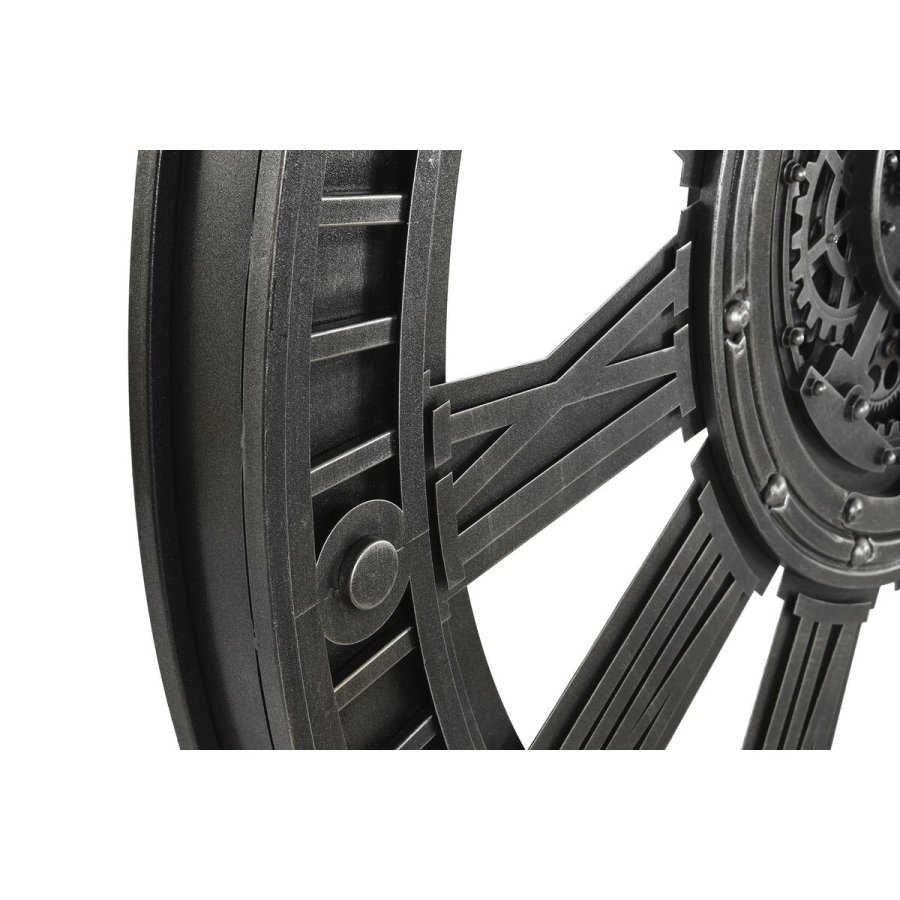 V�gur DKD Home Decor Gear S�lvfarvet Jern 117 x 9,5 x 117 cm #2