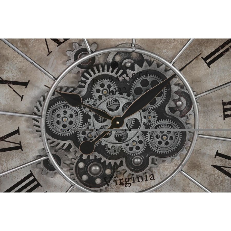 Vgur DKD Home Decor Gear Sort Kobber Jern 80 x 8 x 80 cm #9