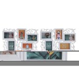 Fotoramme DKD Home Decor Krystal Hvid PP Urban (52,5 x 2 x 35 cm) (2 enheder) #9