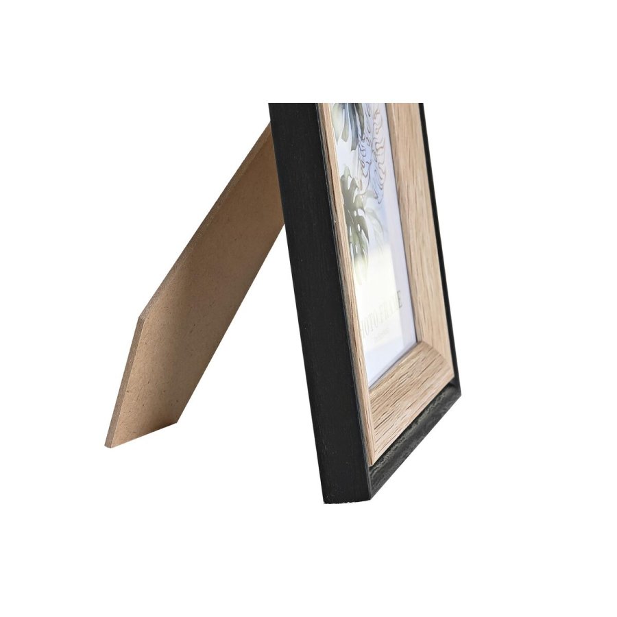 Fotoramme DKD Home Decor Gr Beige Brun Hvid Tropisk Tr MDF (15 x 1,5 x 20 cm) (4 enheder) #5