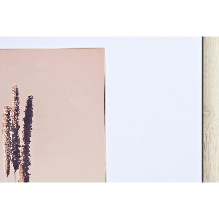 Vg billedramme DKD Home Decor Krystal Natur Hvid Tr MDF Boho (32,5 x 1,5 x 45 cm) #5
