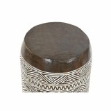 Sofabord DKD Home Decor Hvid Natur 28 x 28 x 50 cm 29 x 29 x 50 cm #3