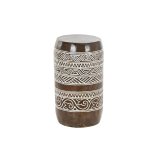 Sofabord DKD Home Decor Hvid Natur 28 x 28 x 50 cm 29 x 29 x 50 cm #1