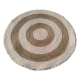 Tppe DKD Home Decor Natur Beige Boho (150 x 150 x 1 cm) #1