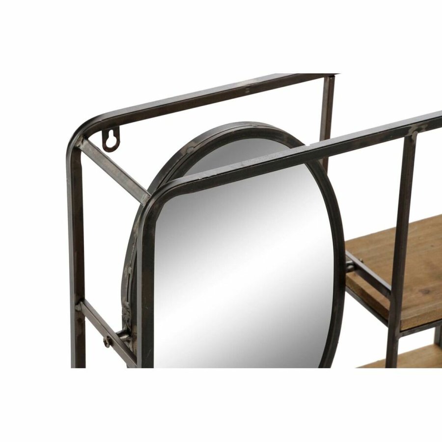 Hylder DKD Home Decor Tr Metal Tr MDF 39,5 x 13,5 x 60 cm #4