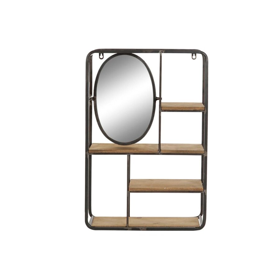 Hylder DKD Home Decor Tr Metal Tr MDF 39,5 x 13,5 x 60 cm #3