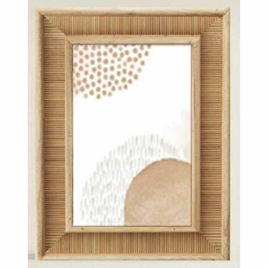 Fotoramme DKD Home Decor Natur Tr Tr MDF 29 x 1,5 x 34 cm #1