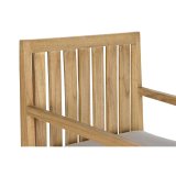 Lnestol DKD Home Decor Natur Polyester 60 x 80 x 90 cm #3