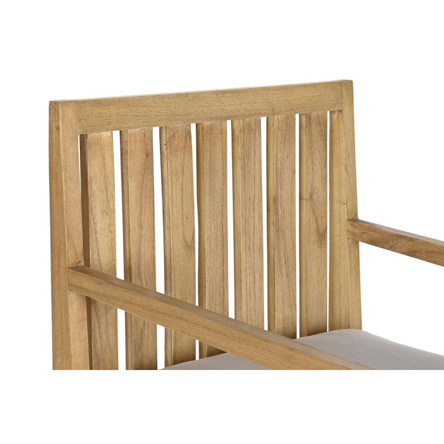 Lnestol DKD Home Decor Natur Polyester 60 x 80 x 90 cm #3