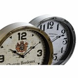 Namizna ura DKD Home Decor Gylden Slvfarvet Metal Krystal Vintage 20,5 x 13,5 x 28 cm (2 enheder) #9
