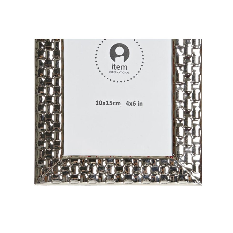 Fotoramme DKD Home Decor Slvfarvet Metal Shabby Chic 30 x 40 cm 13,5 x 2 x 18,5 cm #5