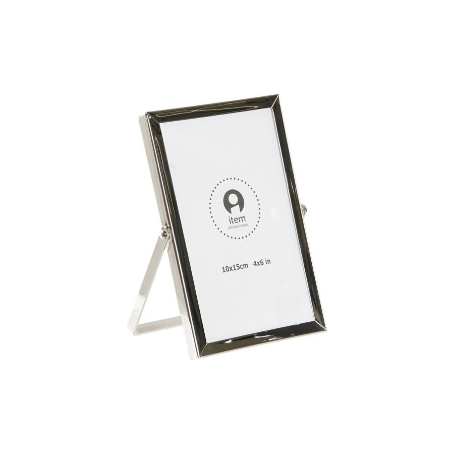Fotoramme DKD Home Decor Slvfarvet Metal (11 x 1 x 16 cm) (11 x 2 x 16 cm) #1