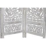 Sammenfoldelig skrm DKD Home Decor Hvid Mangotr Tr MDF 150 x 2 x 180 cm #2