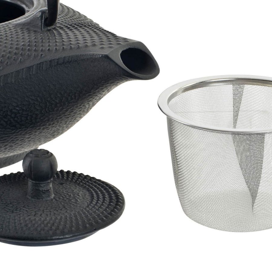 Tekande DKD Home Decor Rd Sort Stbejern (1000 ml) (2 enheder) #4