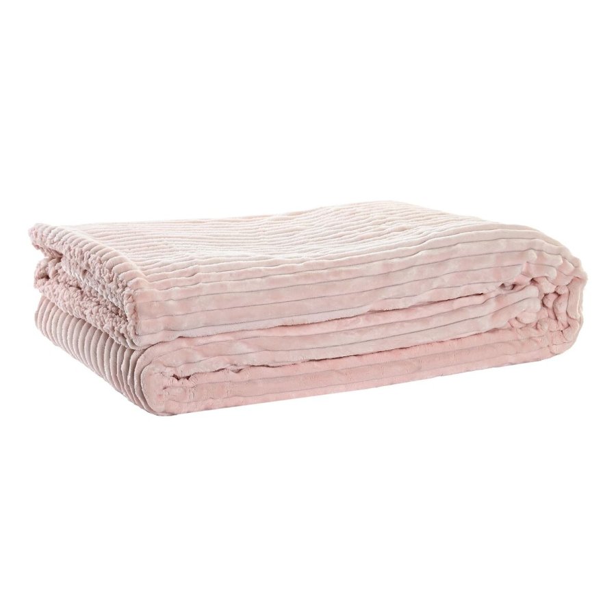Tppe DKD Home Decor 150 x 200 x 2 cm Pink Skandinavisk #1