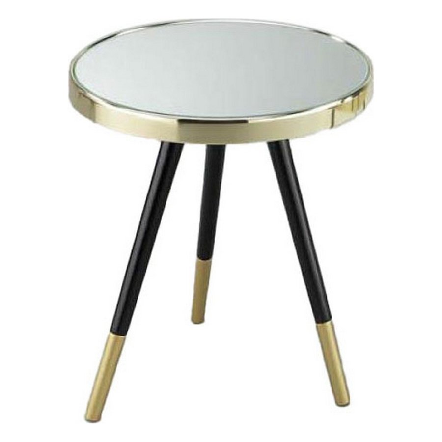 Sofabord DKD Home Decor Spejl Gylden Stl (42,5 x 42,5 x 48 cm) #1