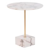 Sofabord DKD Home Decor Marmor Stl Harpiks (45 x 45 x 50 cm) #1