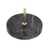 Sofabord DKD Home Decor Sort Gennemsigtig Gylden Krystal Stl 45 x 45 x 50 cm #5