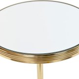 Sofabord DKD Home Decor Spejl Gylden Kobber (42,5 x 42,5 x 49 cm) #2