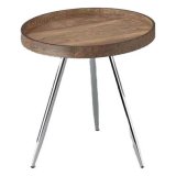 Sofabord DKD Home Decor Stl Tr MDF (45,8 x 45,8 x 47,5 cm) #1