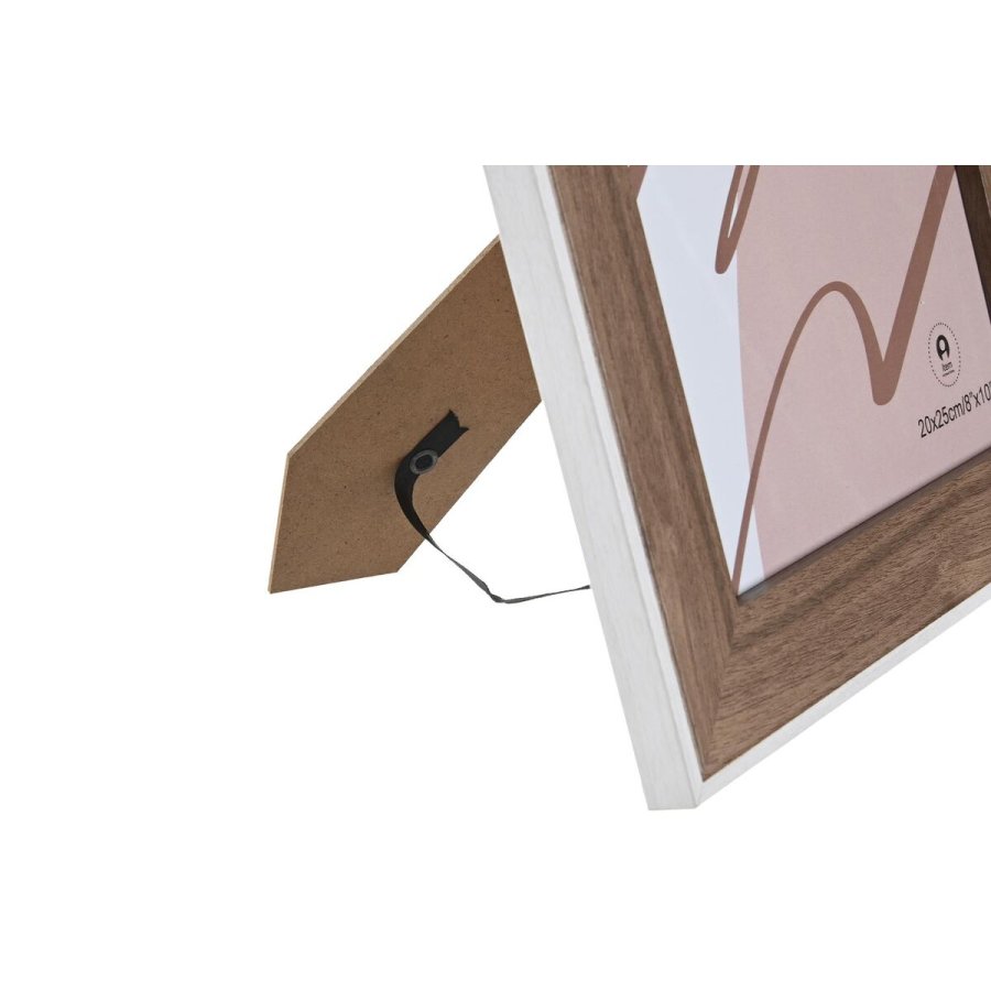 Fotoramme DKD Home Decor Krystal Hvid Tr MDF (27,5 x 1,5 x 32,5 cm) #9