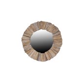 Vgspejl DKD Home Decor Gran Krystal 60 x 4 x 60 cm Hvid Alpino Rejsekufferter #5