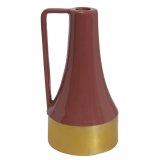 Lyseholder DKD Home Decor Metal Lakeret (11 x 11 x 20 cm) (2 enheder) #2