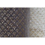 Lyseholder DKD Home Decor Beige Aluminium 24 x 24 x 57 cm Malva (2 enheder) #3