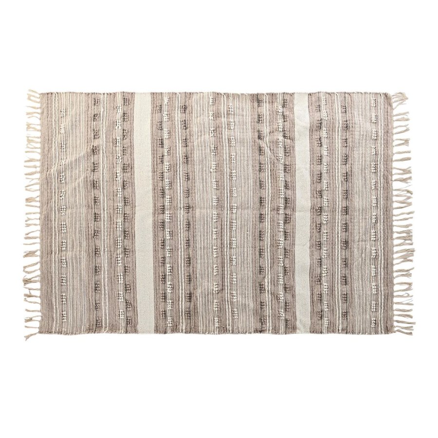 Tppe DKD Home Decor Frynse Boho Polyester Bomuld (120 x 180 cm) #1